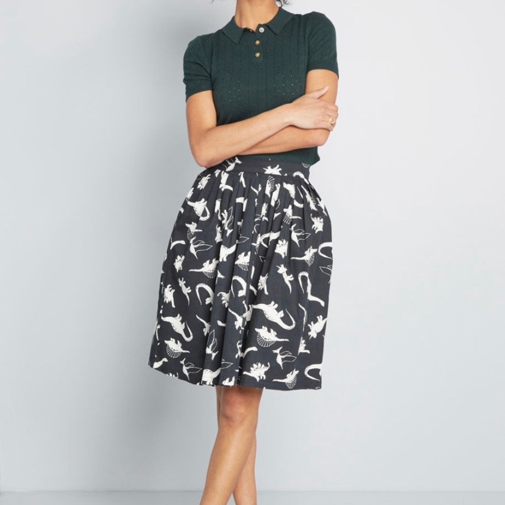 ModCloth dinosaur skirt